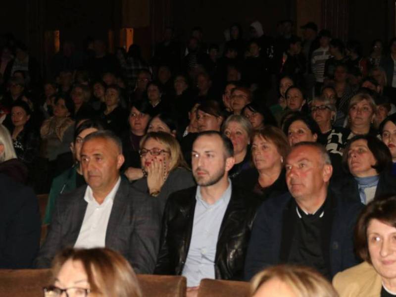 ცაგერში კარლო მუშკუდიანის 80 წლისადმი მიძღვნილ საიუბილეო საღამო გაიმართა